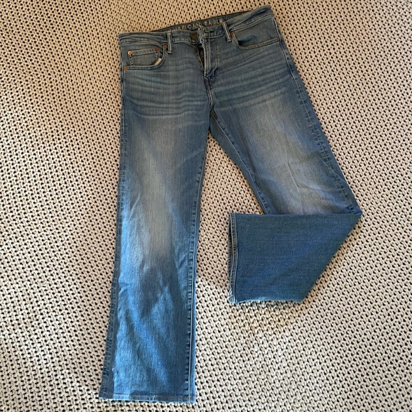 Men’s American Eagle Airflex+ Jeans, classic Bootcut, 32x32 - Picture 1 of 3